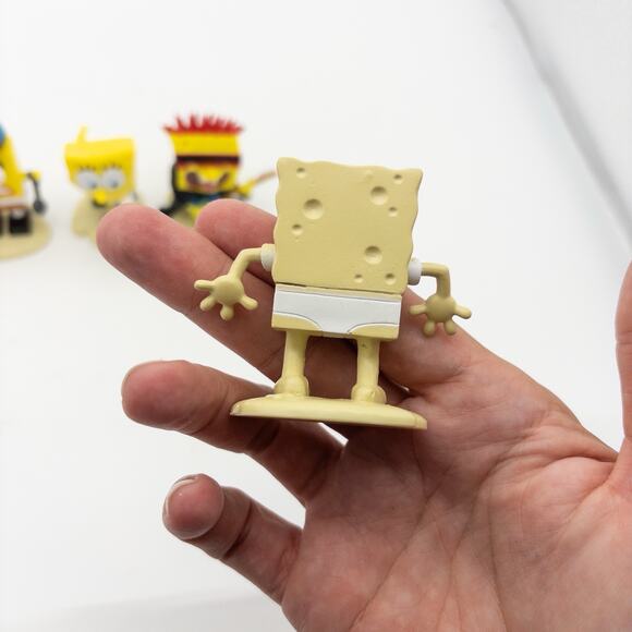 Lot of 6 SpongeBob SquarePants Mini Figures by Just Play LLC Stephen Hillenburg - Picture 6 of 16